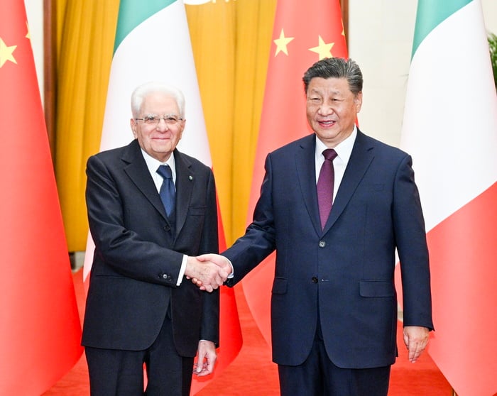 'Remove Chinese barriers to Italian products' - Mattarella