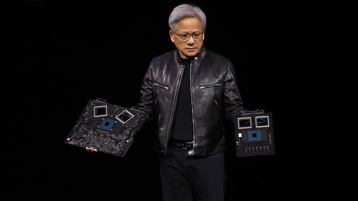 Nvidia's CEO says a design flaw in its new AI chip was '100% Nvidia's fault'