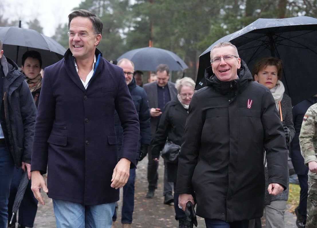 New NATO chief Rutte visits Latvia