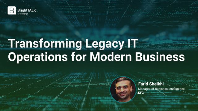 Transforming Legacy IT Operations for Modern Business