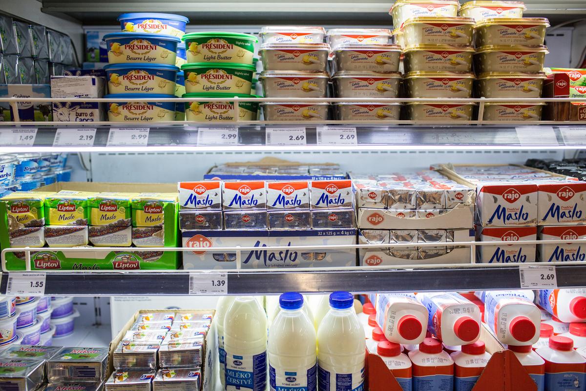 Butter and eggs prices in Slovaka European paradox, make no sense