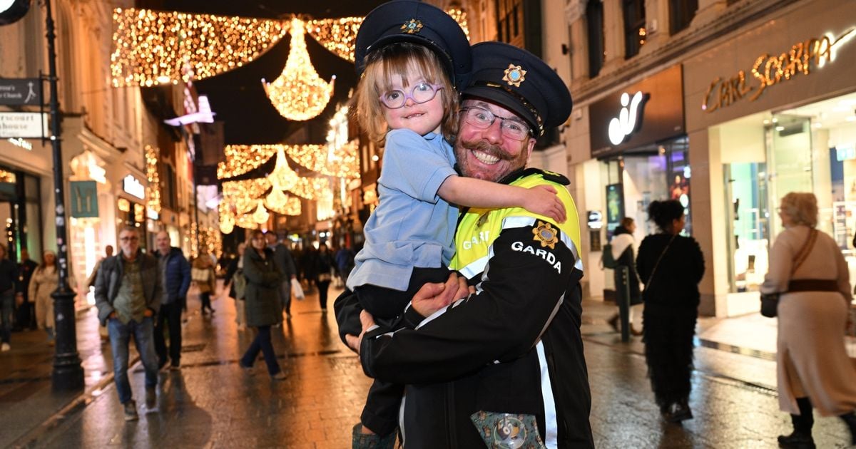 Jingle all the way as Grafton Street Christmas lights get the big switch on