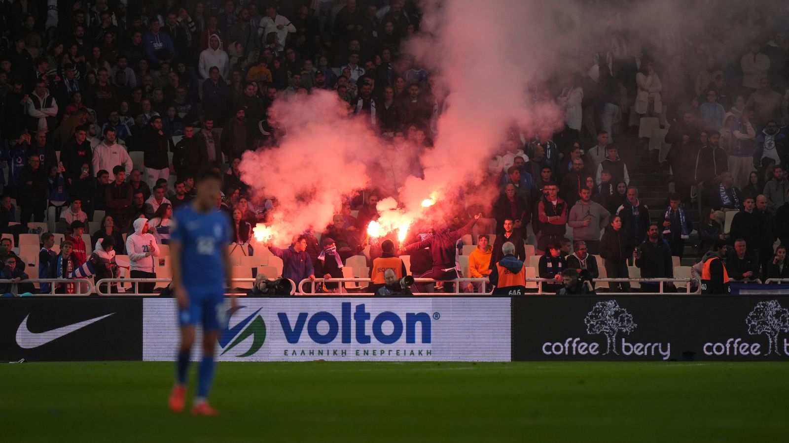 England: FA investigating alleged 'violent treatment' of fans during Nations League victory against Greece