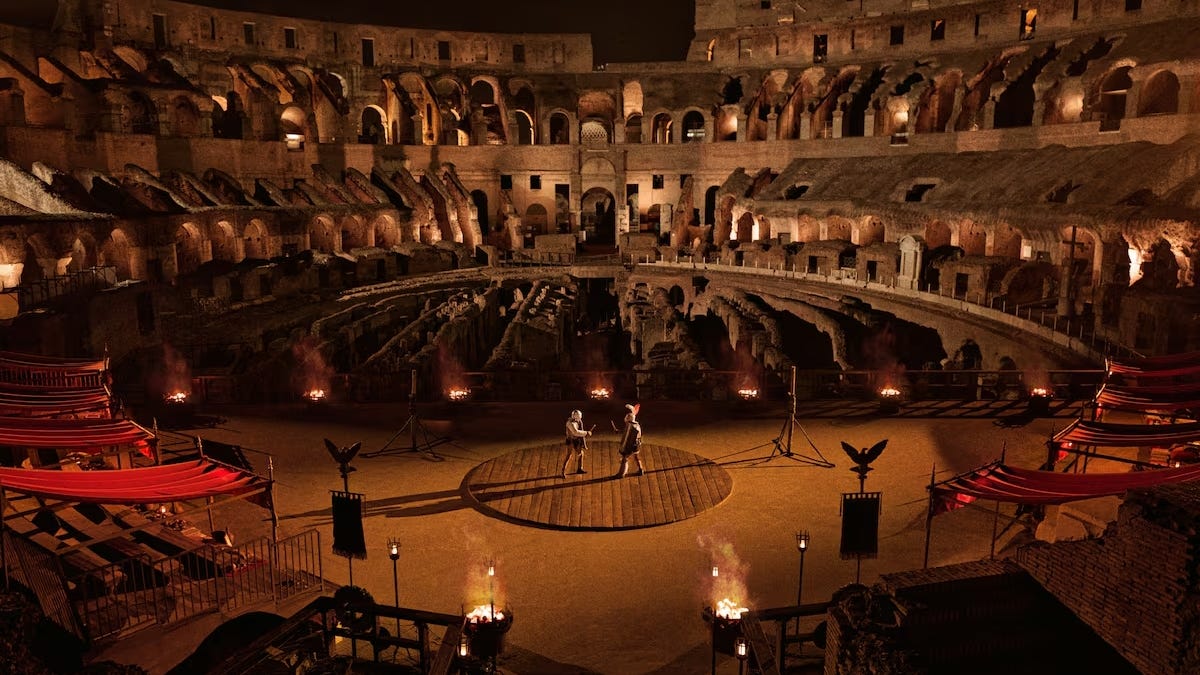 Airbnb is letting people book battles at the Colosseum. Yes, battles