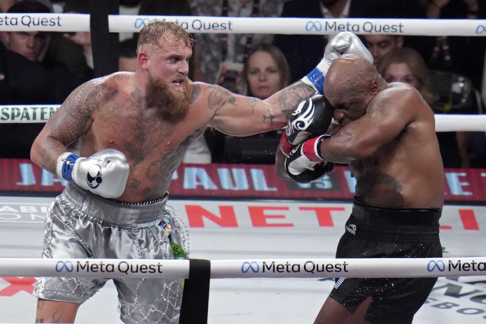 Jake Paul beats 58-year-old Mike Tyson as the hits don't match the hype