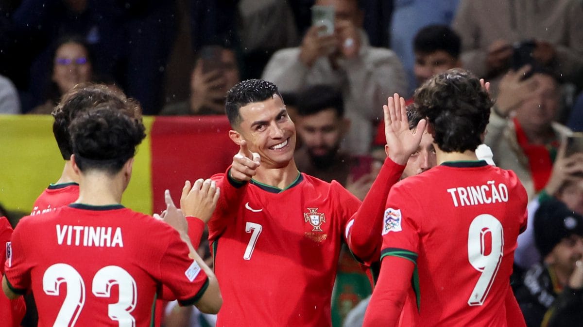 Cristiano Ronaldo Scores Twice As Portugal Thrash Poland To Enter Nations League Quarterfinals