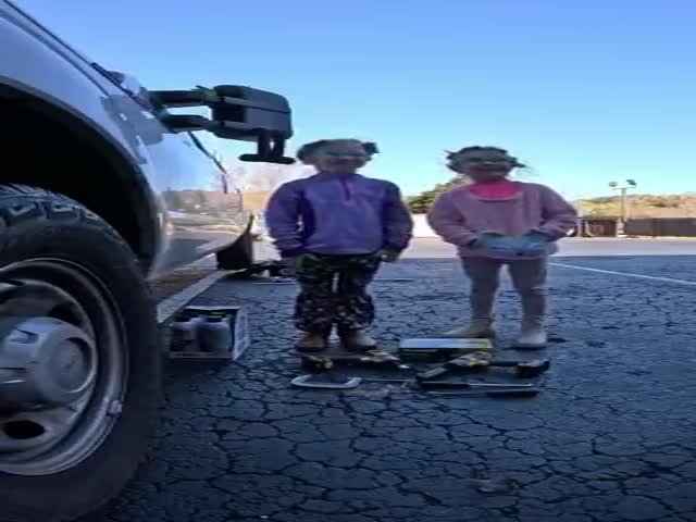 Father Teaches Daughters To Repair A Car (VIDEO)