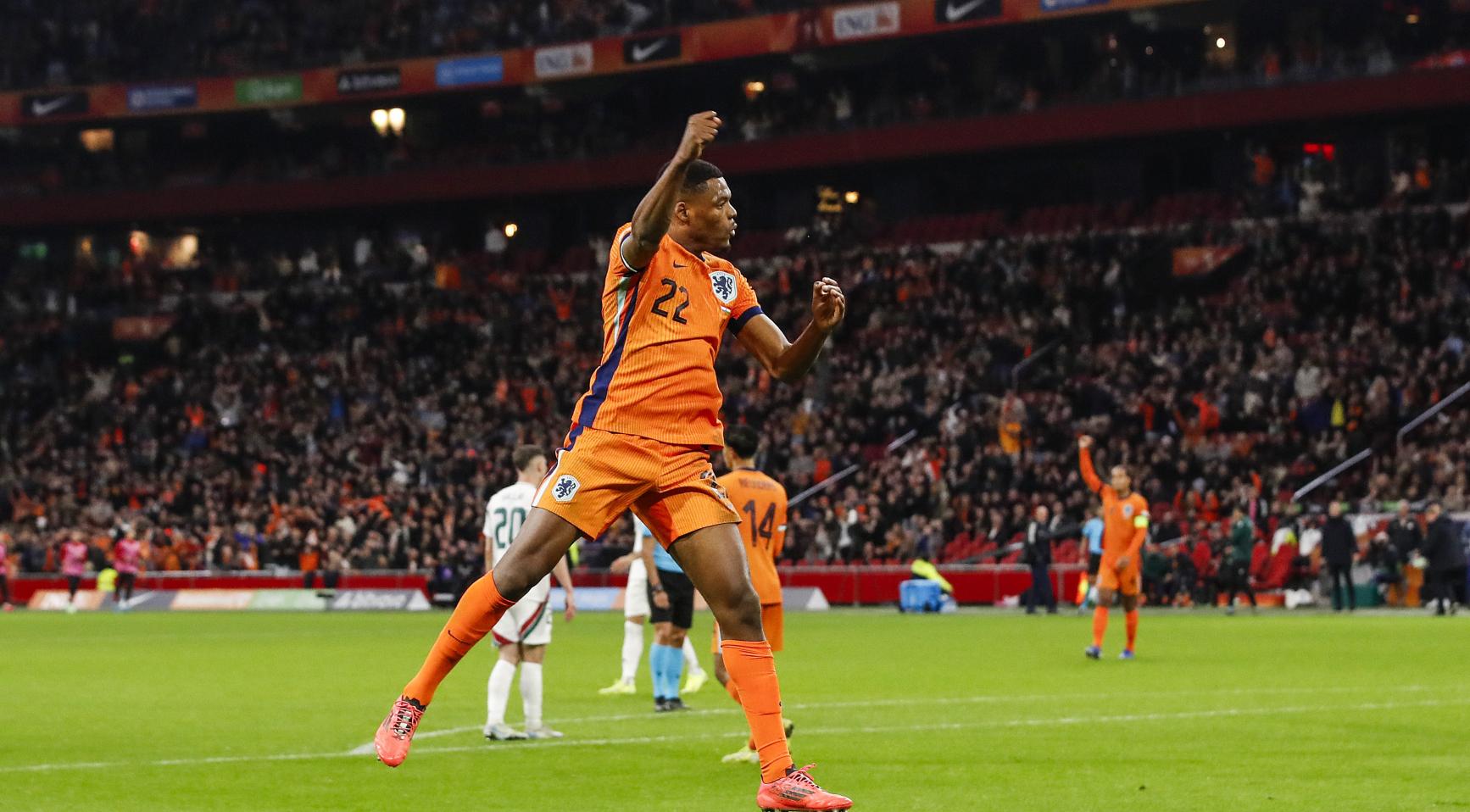 Oranje beat Hungary 4-0 to advance to Quarter Final of the Nations League