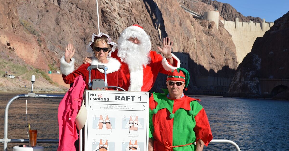 You Can Raft With Santa and His Elves Near the Hoover Dam This Year