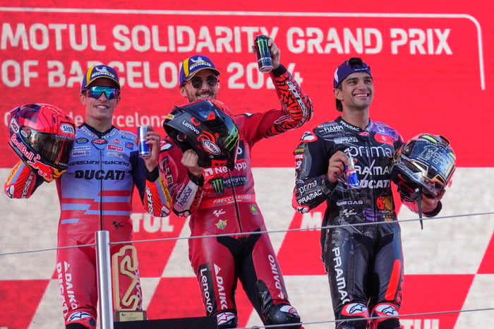 MotoGP: Bagnaia loses title to Martin despite winning