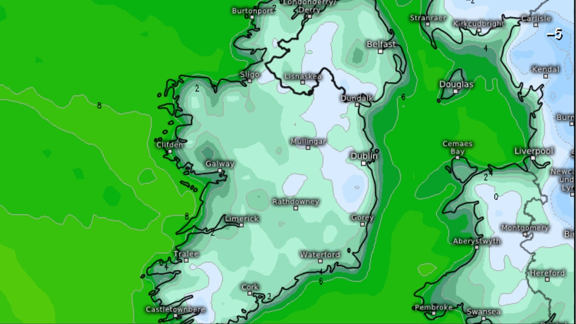 Met Eireann warn of 'significantly colder conditions' with possible sleet and snow in major weather switch