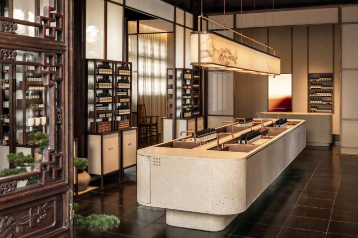 Aesop Suzhou Cangjie Store by Offhand Practice