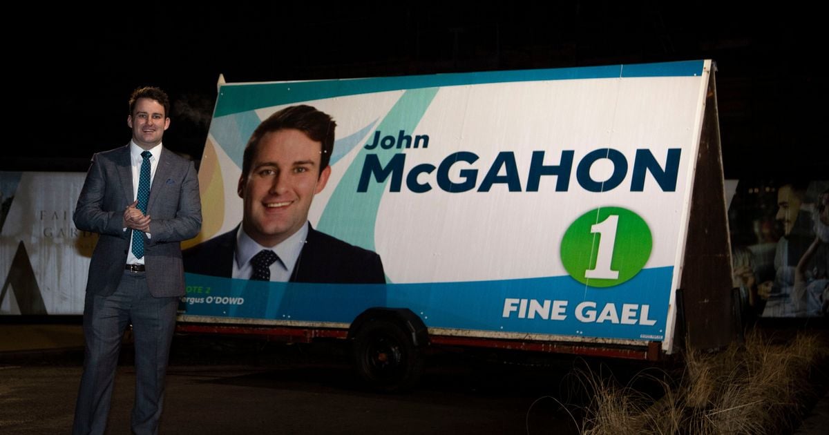 Taoiseach Simon Harris stands by Fine Gael candidate John McGahon amid questions over candidacy