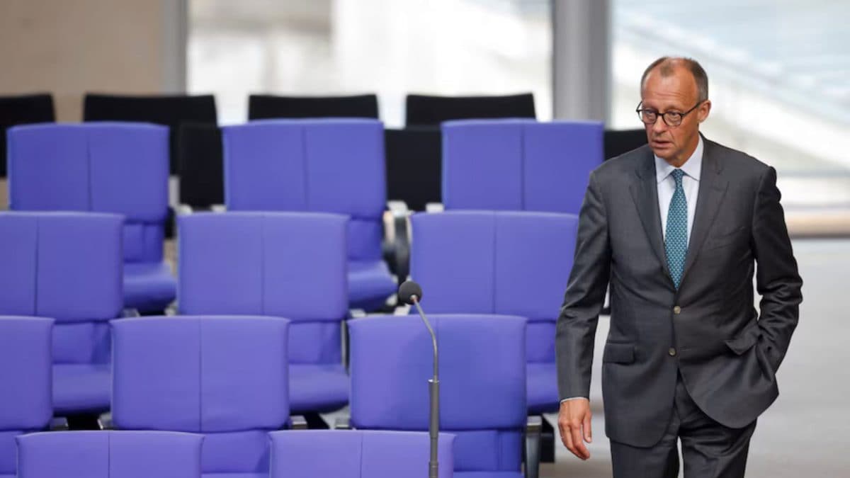 What is Germany's Chancellor-hopeful Friedrich Merz's plan for Europe's top economy?