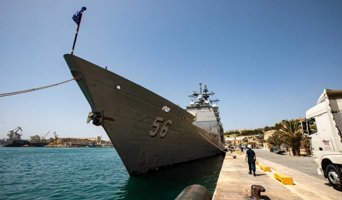  Military ship visits highest in Muscat era 