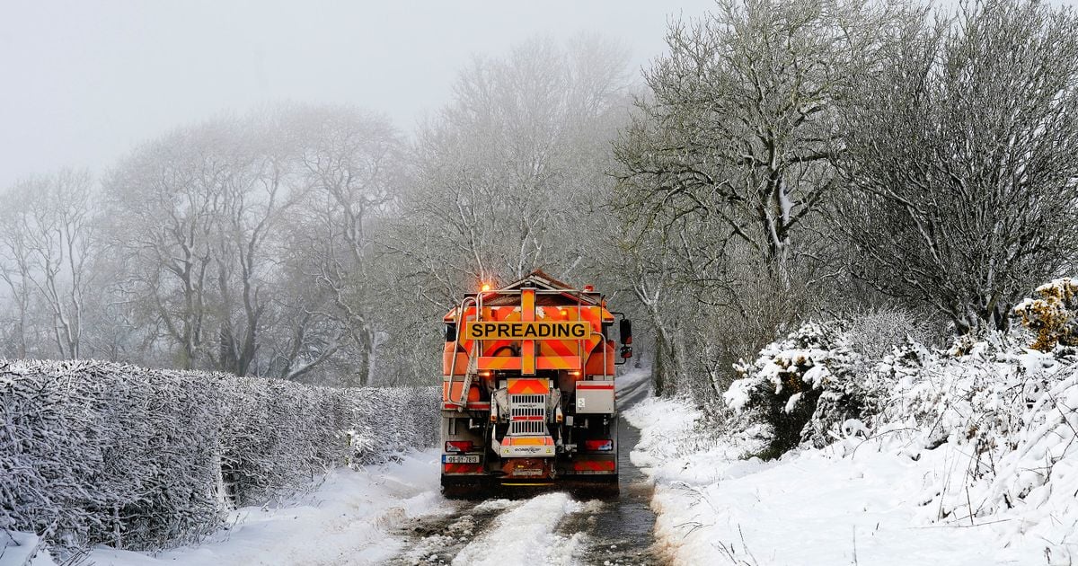 Ireland snow forecast: rare weather alert as Met Eireann pinpoints where it will be coldest over next 48 hours