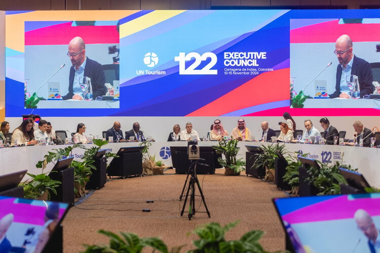 Tourism Minister Miloshev Takes Part in UN Tourism Executive Council's 122nd Session