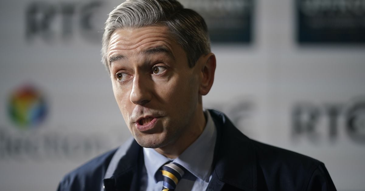 Simon Harris continues to back Fine Gael candidate John McGahon as he fires dig at Sinn Fein