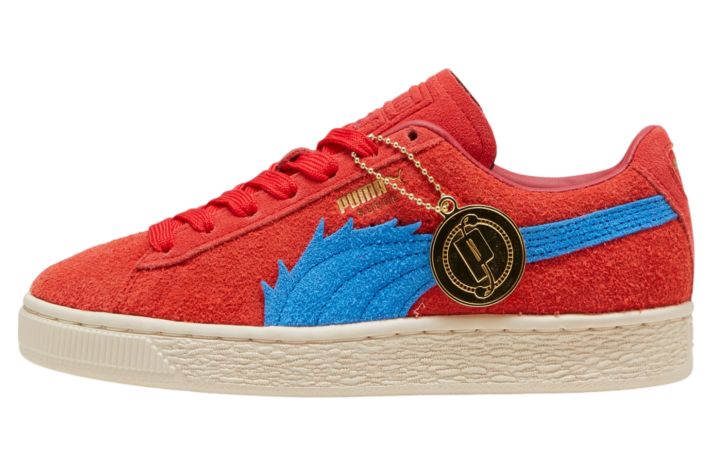 Puma x One Piece Suede Buggy Big Kids For All Time Red / Ultra Blue