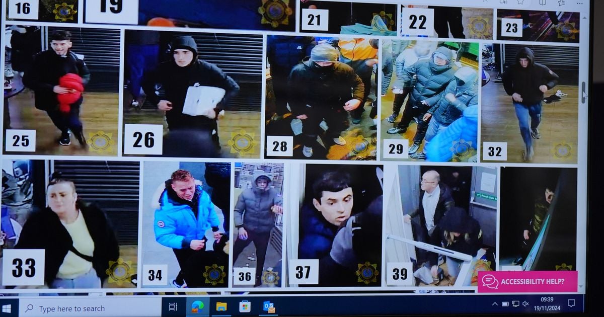 Gardai release 99 high quality images of people wanted in connection with the Dublin city riots 