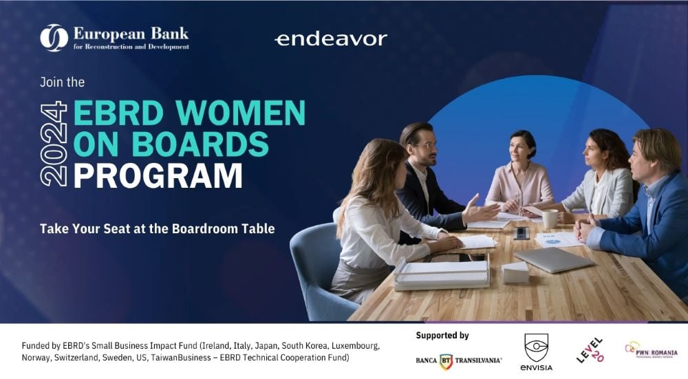 Support from the EBRD Women on Boards Program in Romania