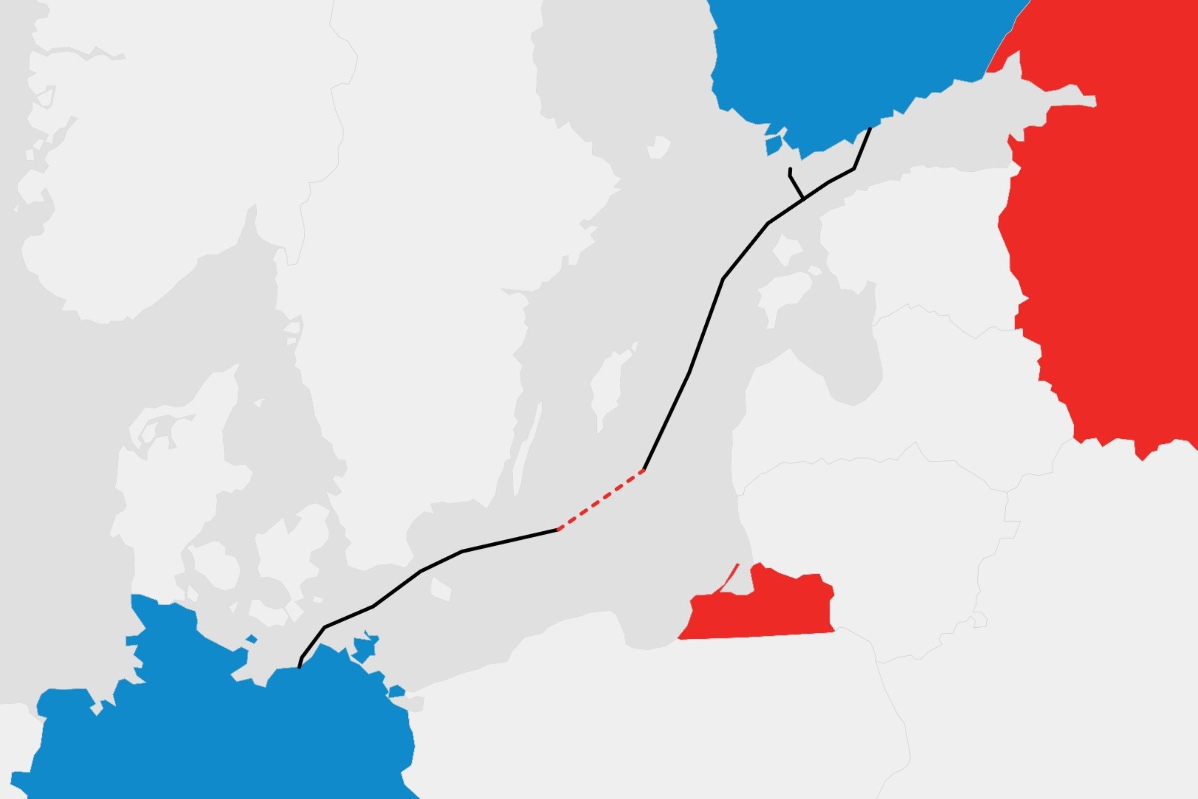 Map Shows Telecoms Cable Between Two NATO Allies Mysteriously Cut