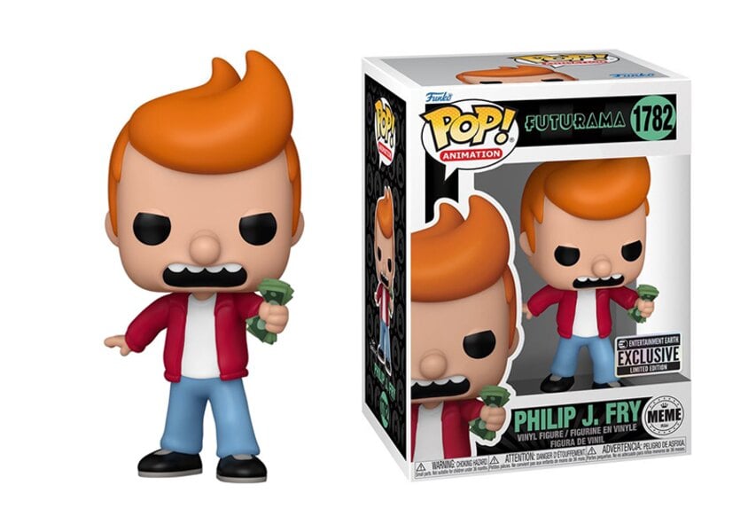 Pre-order Alert: Funko Entertainment Earth Exclusive "Shut Up and Take my Money" Fry from Futurama Meme Pop! Vinyl Figure