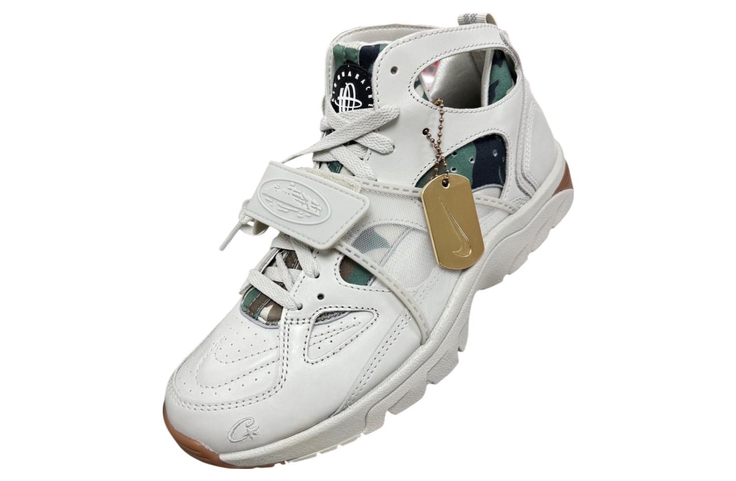 Corteiz x Nike Air Trainer Huarache Light Bone Light Bone / White