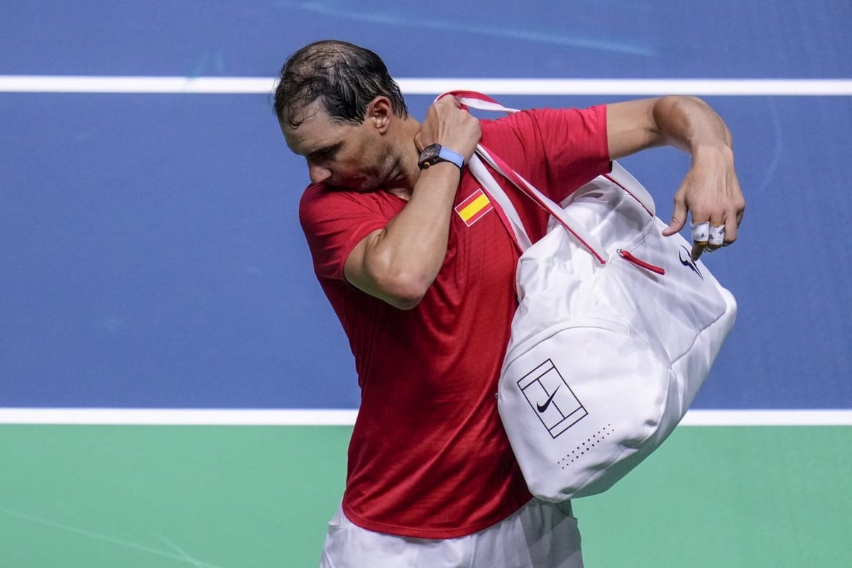 Rafael Nadal's last match is a loss to van de Zandschulp as Spain fails to advance in Davis Cup