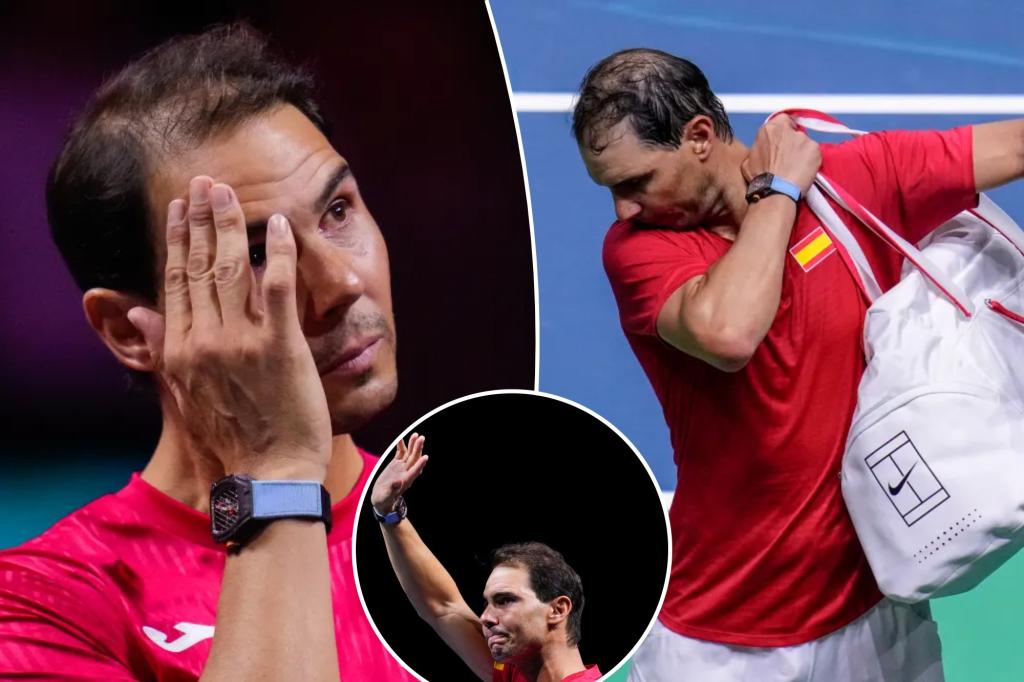 Rafael Nadal's iconic career ends with emotional Davis Cup loss