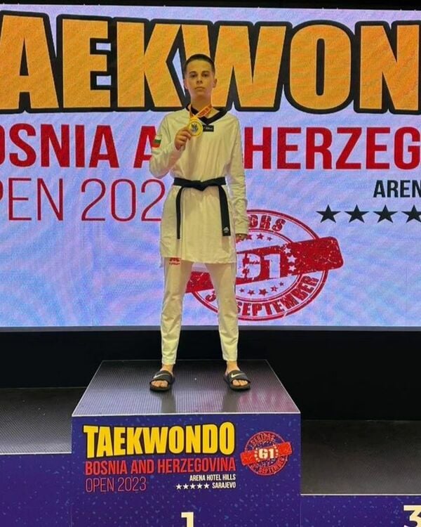 Bulgaria's Hristiyan Georgiev Wins Silver at European U21 Taekwondo Championships in Sarajevo