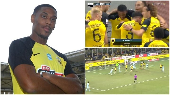 How Greek Media Have Reacted to Anthony Martial's Start at AEK Athens