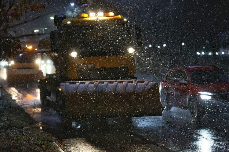 Total of 171 Snowploughs Work in Sofia Overnight, Emergency Teams Remove Fallen Branches, Trees