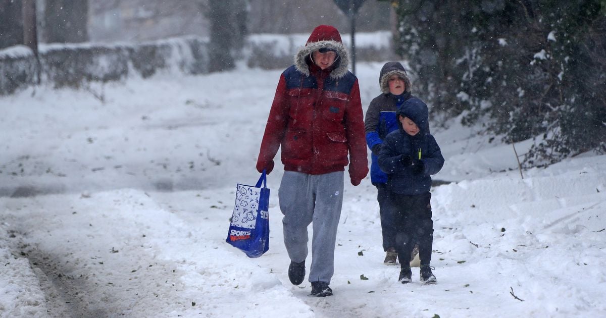 Ireland weather: When snow will reach each county as schools close and roads become hazardous