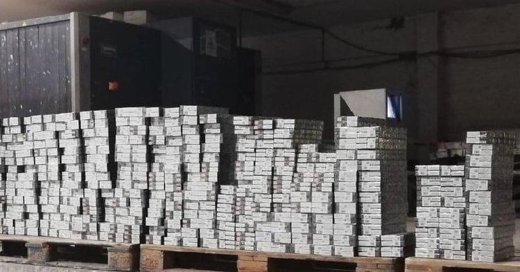 Customs Officers Seize Contraband Cigarettes at Lesovo Border Checkpoint