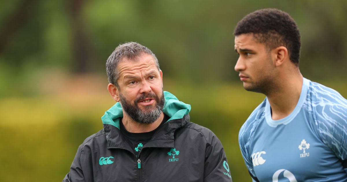 Ireland team v Fiji: Andy Farrell names two uncapped players in starting XV