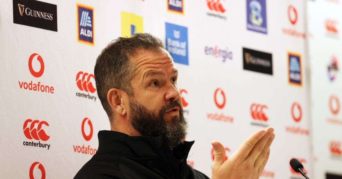 Andy Farrell gives reaction to bullish Fiji camp that labeled Ireland as 'vulnerable'