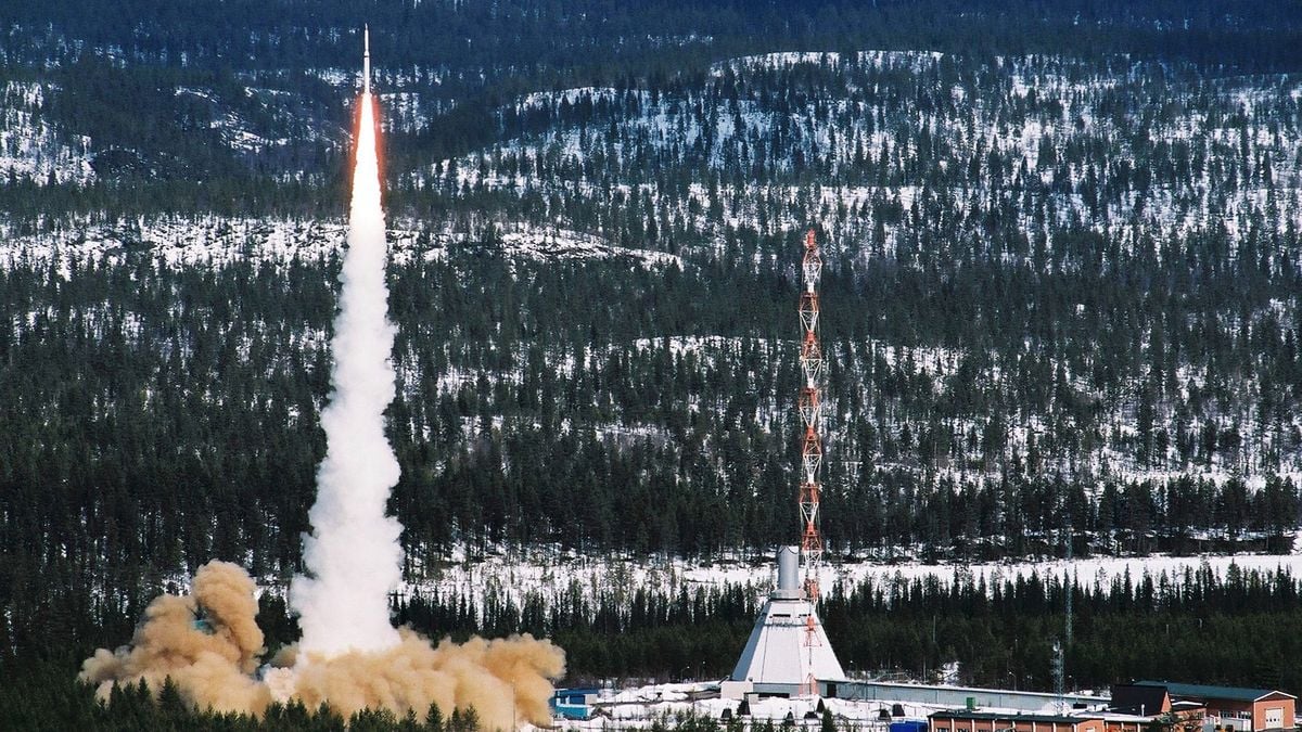 Suborbital rocket set to launch 6 experiments from Sweden's Arctic spaceport on Nov. 22