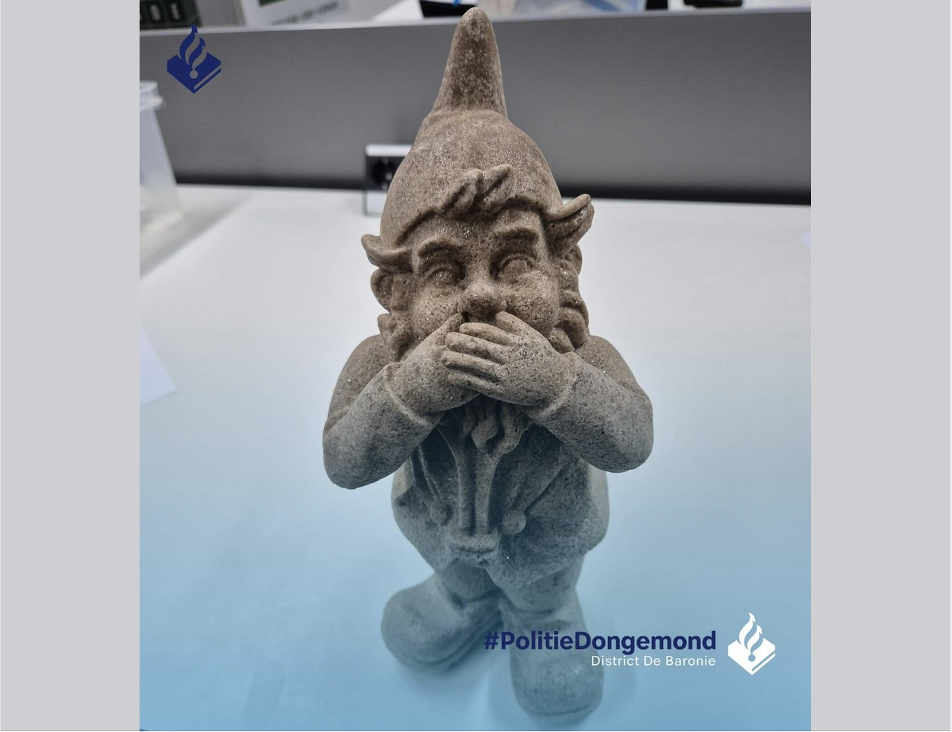 Oh gnome! Police find garden ornament made of MDMA