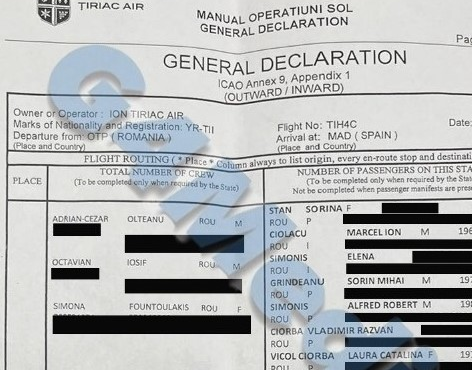 Media Reveals Docs of Second Private Jet Flight by Nordis That Includes PM Ciolacu