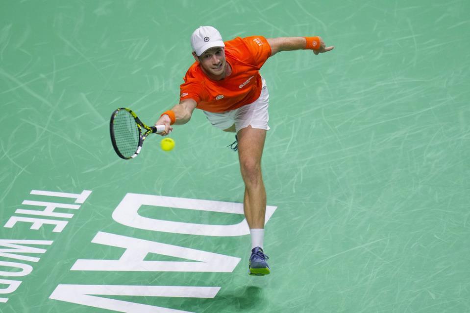 Man who ended Nadal's career helps the Netherlands beat Germany to reach Davis Cup final