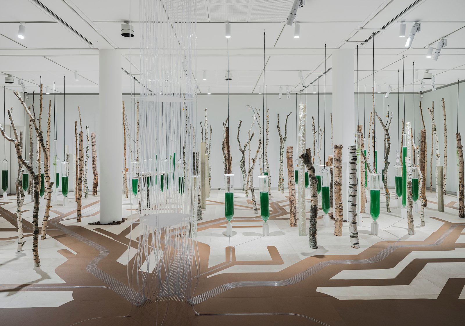 A Bio-Digital Exploration: ecoLogicStudio Opens Deep Forest Exhibition at the Louisiana Museum in Denmark