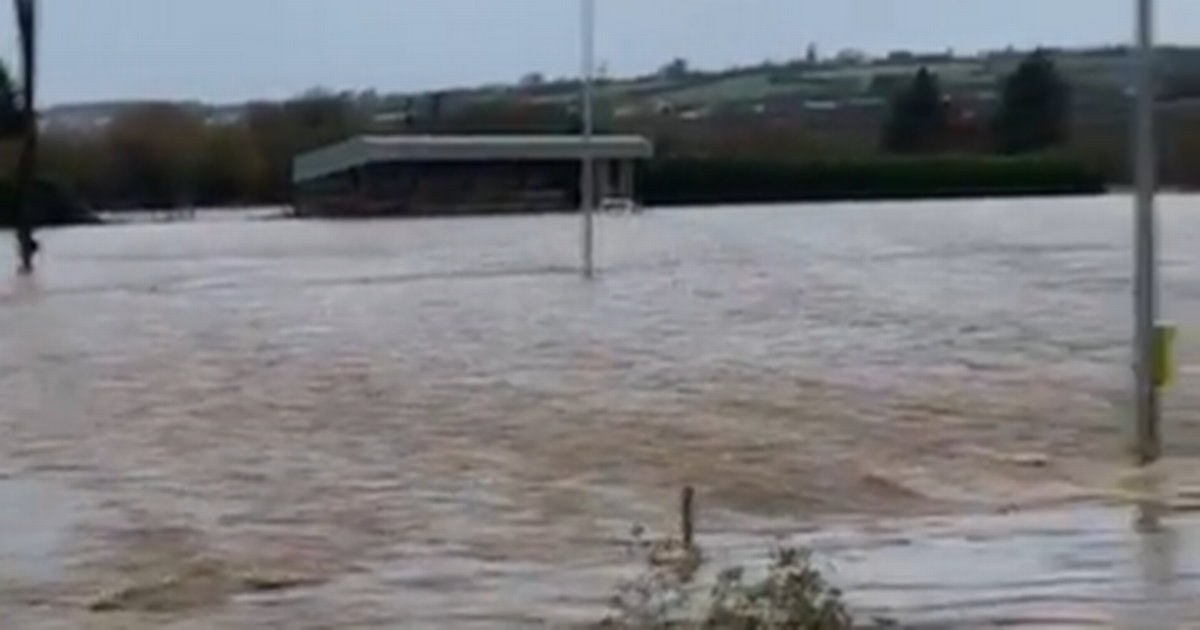 Limerick sporting grounds underwater as Storm Bert causes widespread flooding 