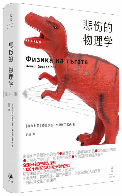 Georgi Gospodinov's Novel "The Physics of Sorrow" Comes Out in Chinese 