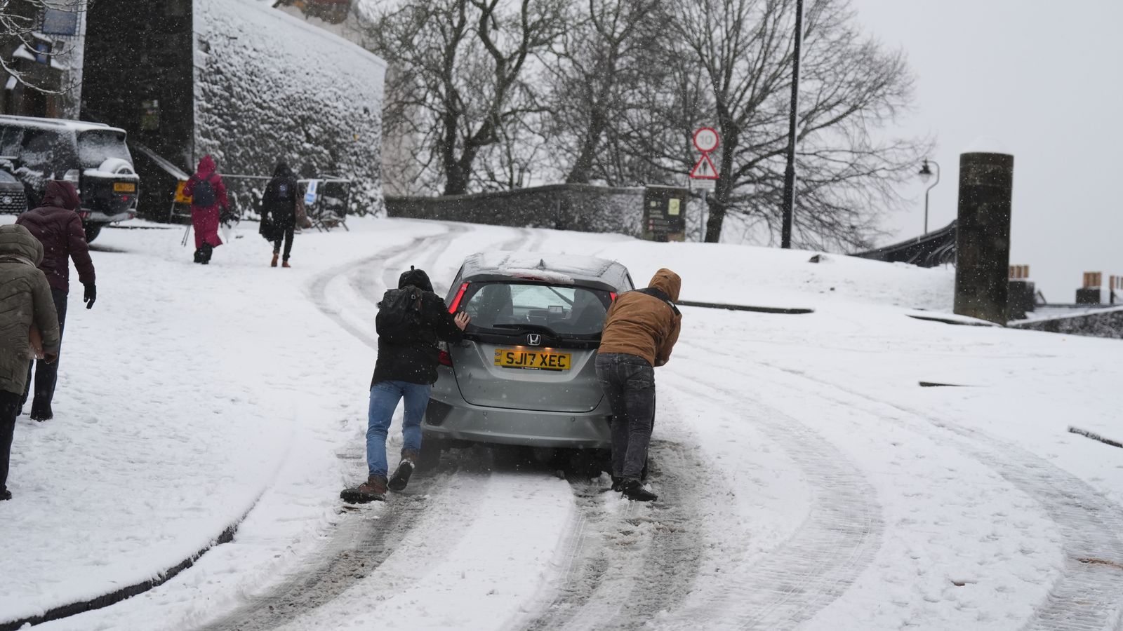 Storm Bert latest: 'Multi-hazard weather event' hits UK and Ireland - as man dies after tree falls on car