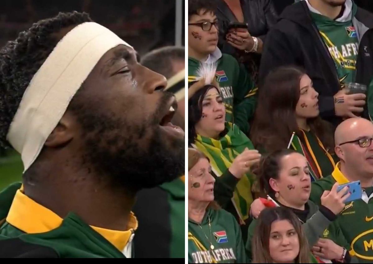 Bittersweet! Springboks belt out final national anthem [video]