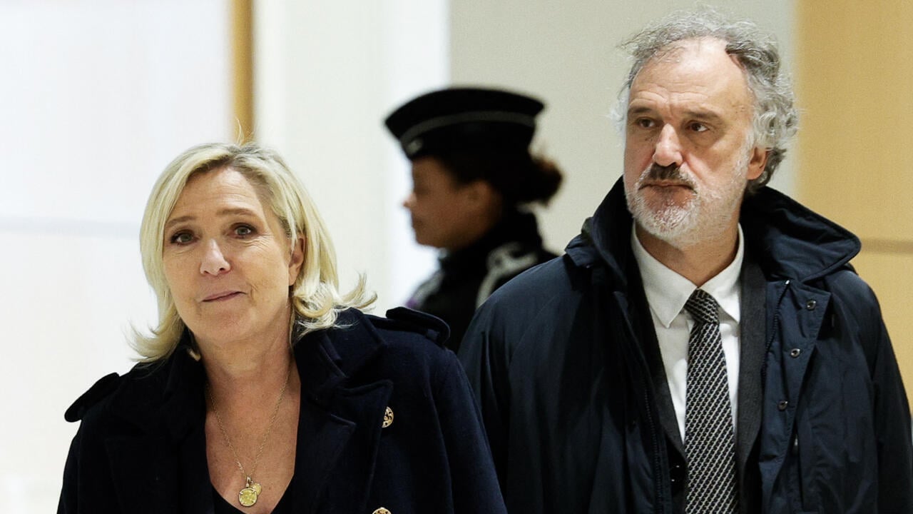 Marine Le Pen faces prison term and ban from office in fake jobs trial