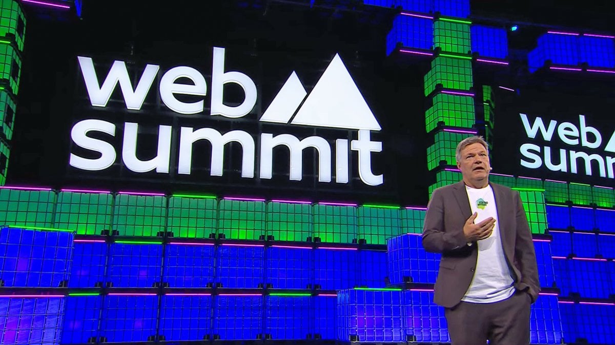 Web Summit: Habeck warnt vor Missbrauch von Technik