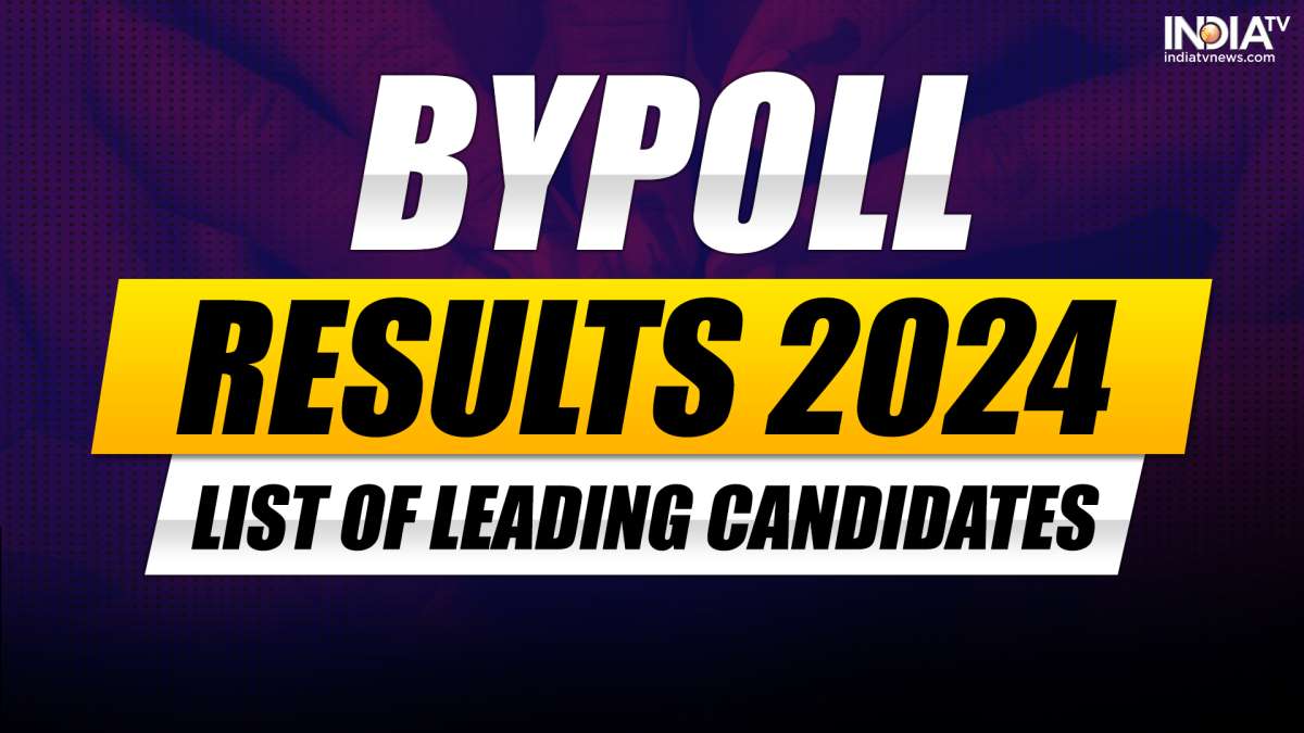 Bypoll Results LIVE 2024: List of leading and winning candidates in 48 Assembly and two LS constituencies