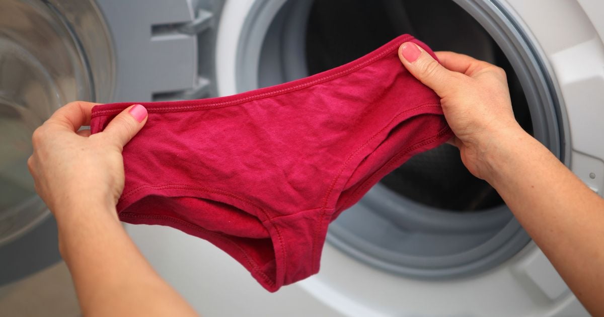 Doctor claims we're all washing our underwear wrong - causing a gross mix-up